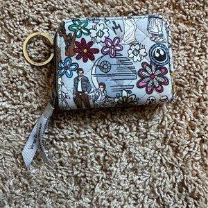 Vera Bradley Star Wars RFID Petite Zip Around Wallet